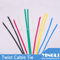 Variedad Color PE giro Cable Tie